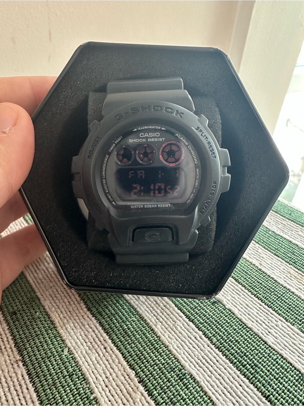 Casio G-Shock Matte Black Digital Sports Watch